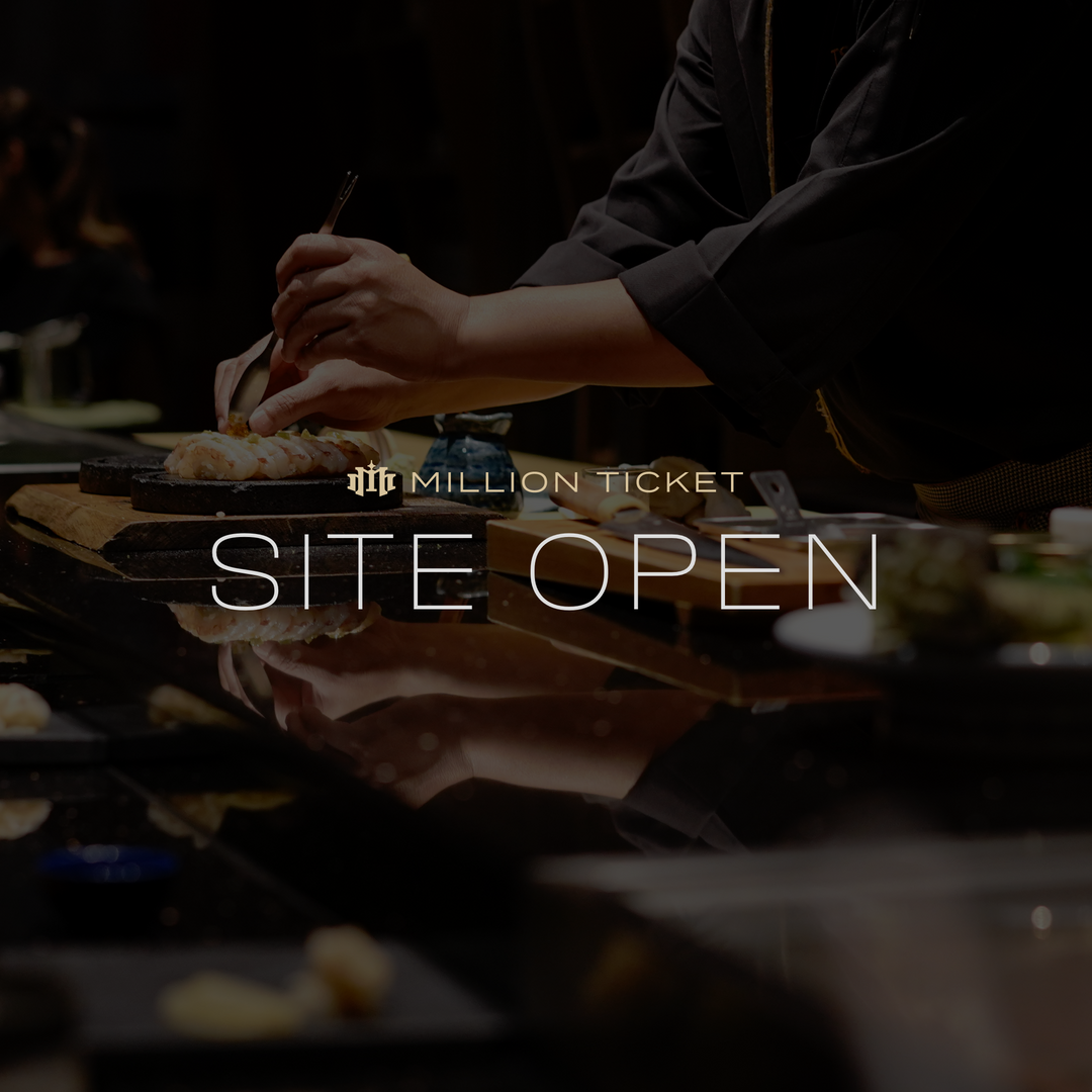 MILLION TICKET がオープンいたしました。