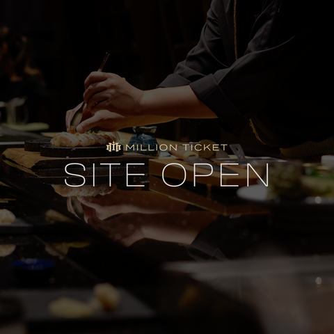 MILLION TICKET がオープンいたしました。